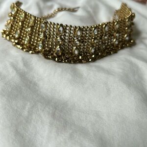 Free people gold choker